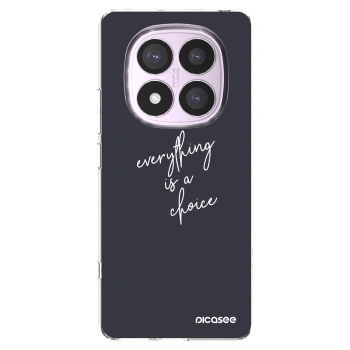 Picasee husă transparentă din silicon pentru Xiaomi Redmi Note 14 Pro 4G - Everything is a choice