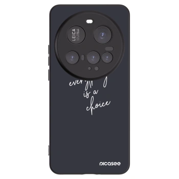 Picasee husă neagră din silicon pentru Xiaomi 15 Ultra - Everything is a choice
