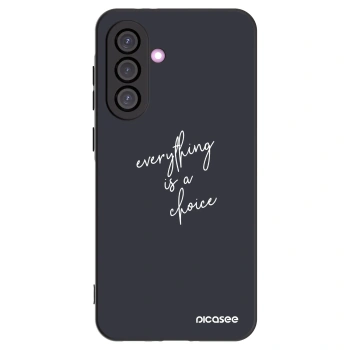 Picasee husă neagră din silicon pentru Samsung Galaxy A56 5G A566B - Everything is a choice