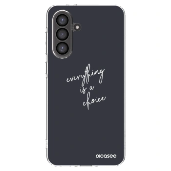 Picasee husă transparentă din silicon pentru Samsung Galaxy A56 5G A566B - Everything is a choice