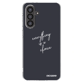 Picasee husă transparentă din silicon pentru Samsung Galaxy A36 5G - Everything is a choice