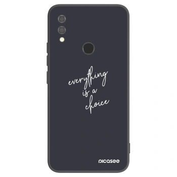 Picasee husă neagră din silicon pentru Xiaomi Redmi Note 7 - Everything is a choice