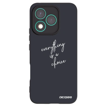 Picasee husă neagră din silicon pentru Honor 400 Lite 5G - Everything is a choice