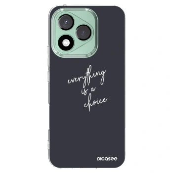 Picasee husă transparentă din silicon pentru Honor 400 Lite 5G - Everything is a choice