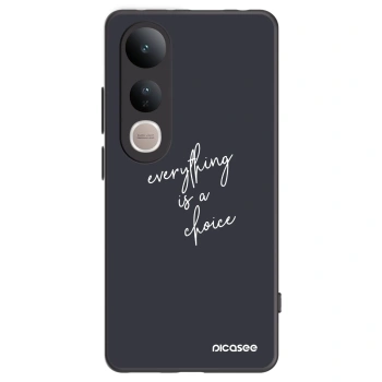 Picasee husă neagră din silicon pentru Vivo V50 Lite 5G - Everything is a choice