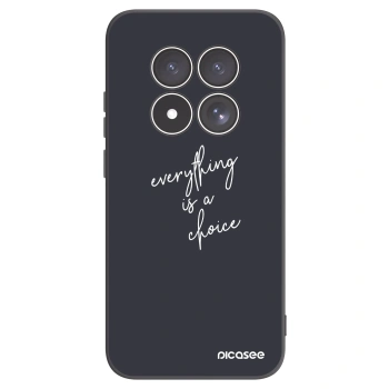 Picasee husă neagră din silicon pentru Xiaomi Redmi Note 15 Pro 4G - Everything is a choice