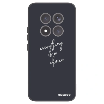 Picasee husă neagră din silicon pentru Xiaomi Redmi Note 15 Pro+ - Everything is a choice