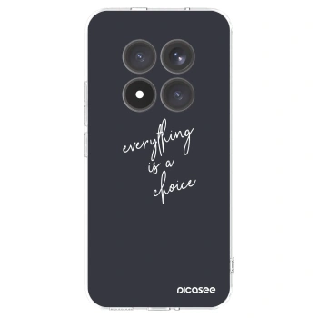 Picasee husă transparentă din silicon pentru Xiaomi Redmi Note 15 Pro+ - Everything is a choice