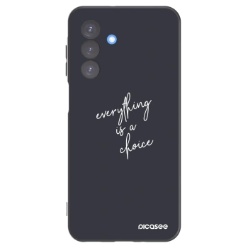 Picasee husă neagră din silicon pentru Samsung Galaxy A17 5G - Everything is a choice