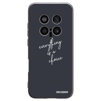 Picasee husă neagră din silicon pentru Honor Magic8 Pro 5G - Everything is a choice