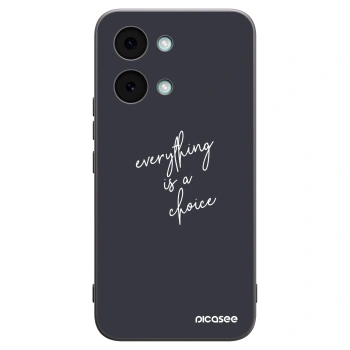 Picasee husă neagră din silicon pentru Xiaomi Poco X8 Pro Max - Everything is a choice