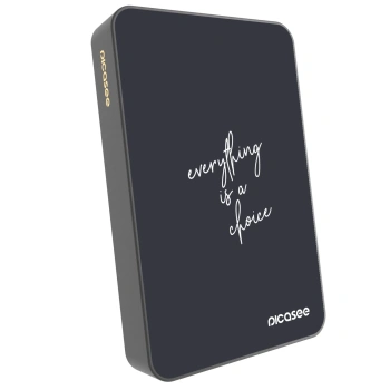 Picasee Powerbank cu MagSafe 10 000 mAh Gri - Everything is a choice