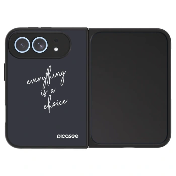 Picasee ULTIMATE CASE pentru Apple iPhone Duo - Everything is a choice