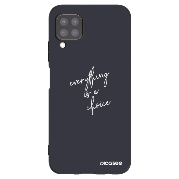 Picasee husă neagră din silicon pentru Huawei P40 Lite - Everything is a choice