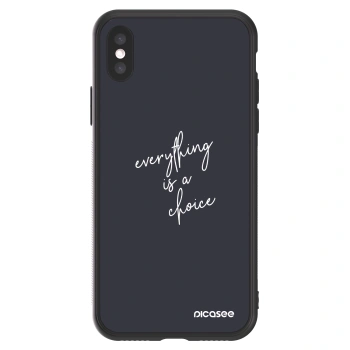 Picasee ULTIMATE CASE pentru Apple iPhone X/XS - Everything is a choice