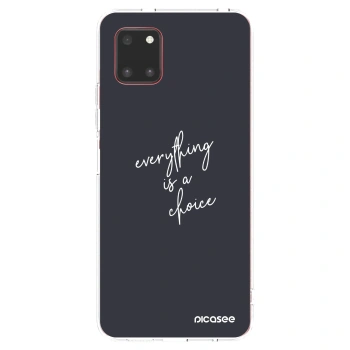 Picasee husă transparentă din silicon pentru Samsung Galaxy Note 10 Lite N770F - Everything is a choice