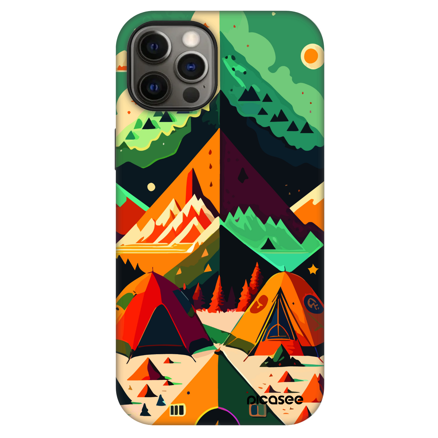 Picasee Fashion Case MagSafe pentru Apple iPhone 12 Pro - Alaska