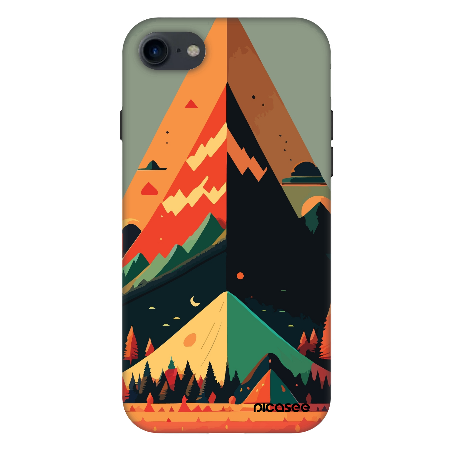 Picasee Fashion Case pentru Apple iPhone SE 2022 - Oregon