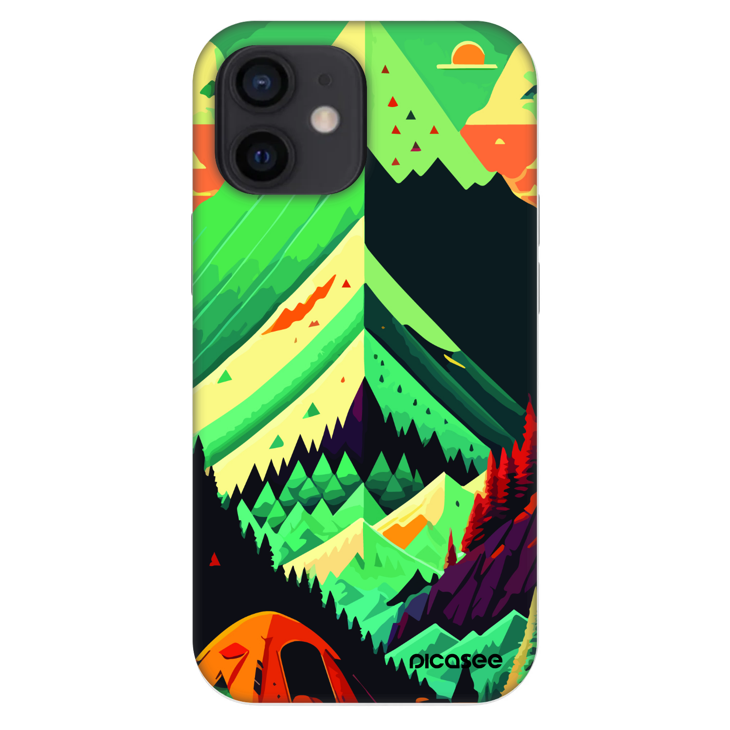 Picasee Fashion Case pentru Apple iPhone 12 mini - Whistler