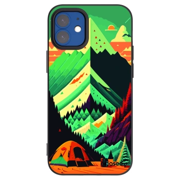 Picasee husă neagră din silicon pentru Apple iPhone 12 mini - Whistler