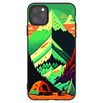 Picasee husă neagră din silicon pentru Apple iPhone 11 Pro Max - Whistler