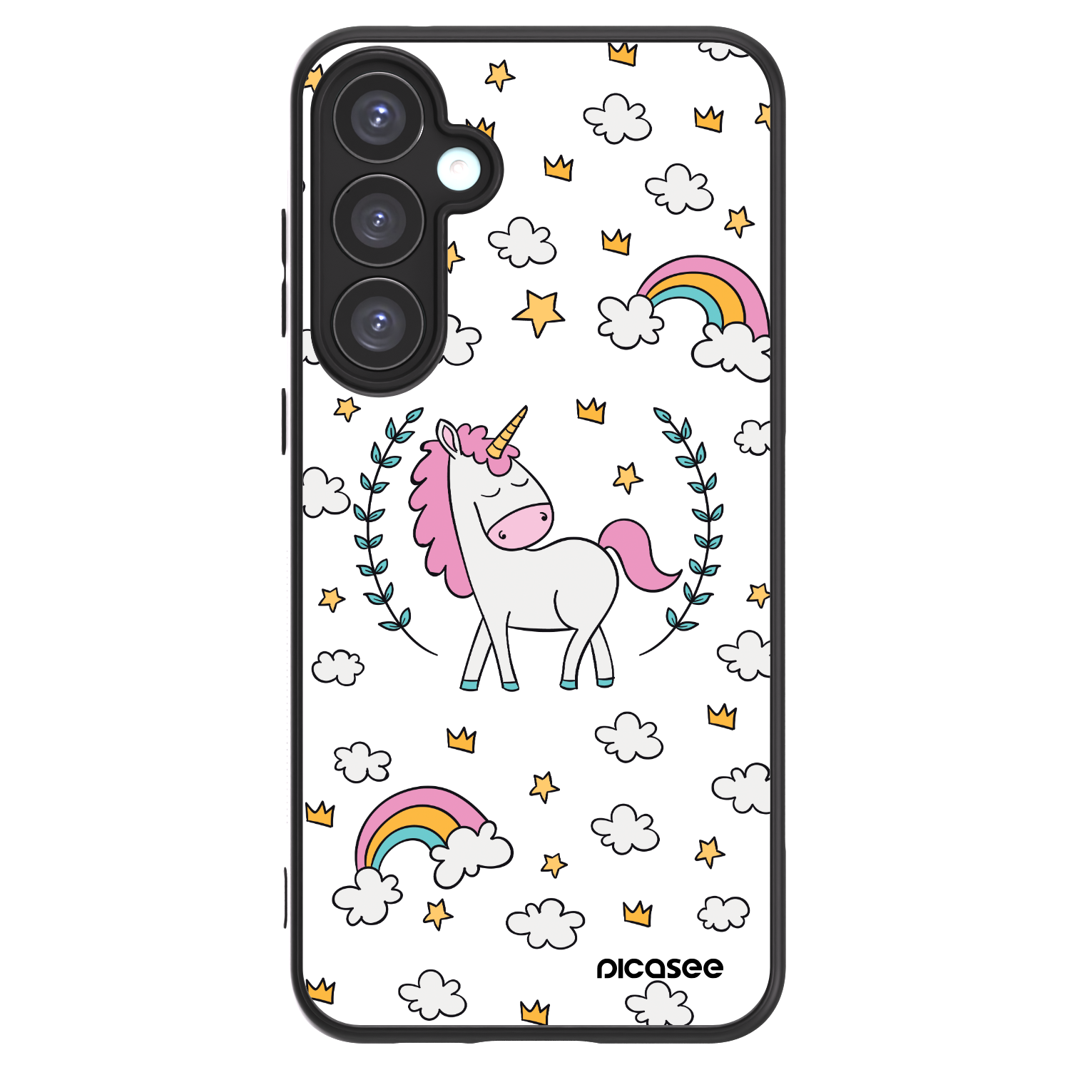 Picasee ULTIMATE CASE pentru Samsung Galaxy A55 5G A556B - Unicorn star heaven