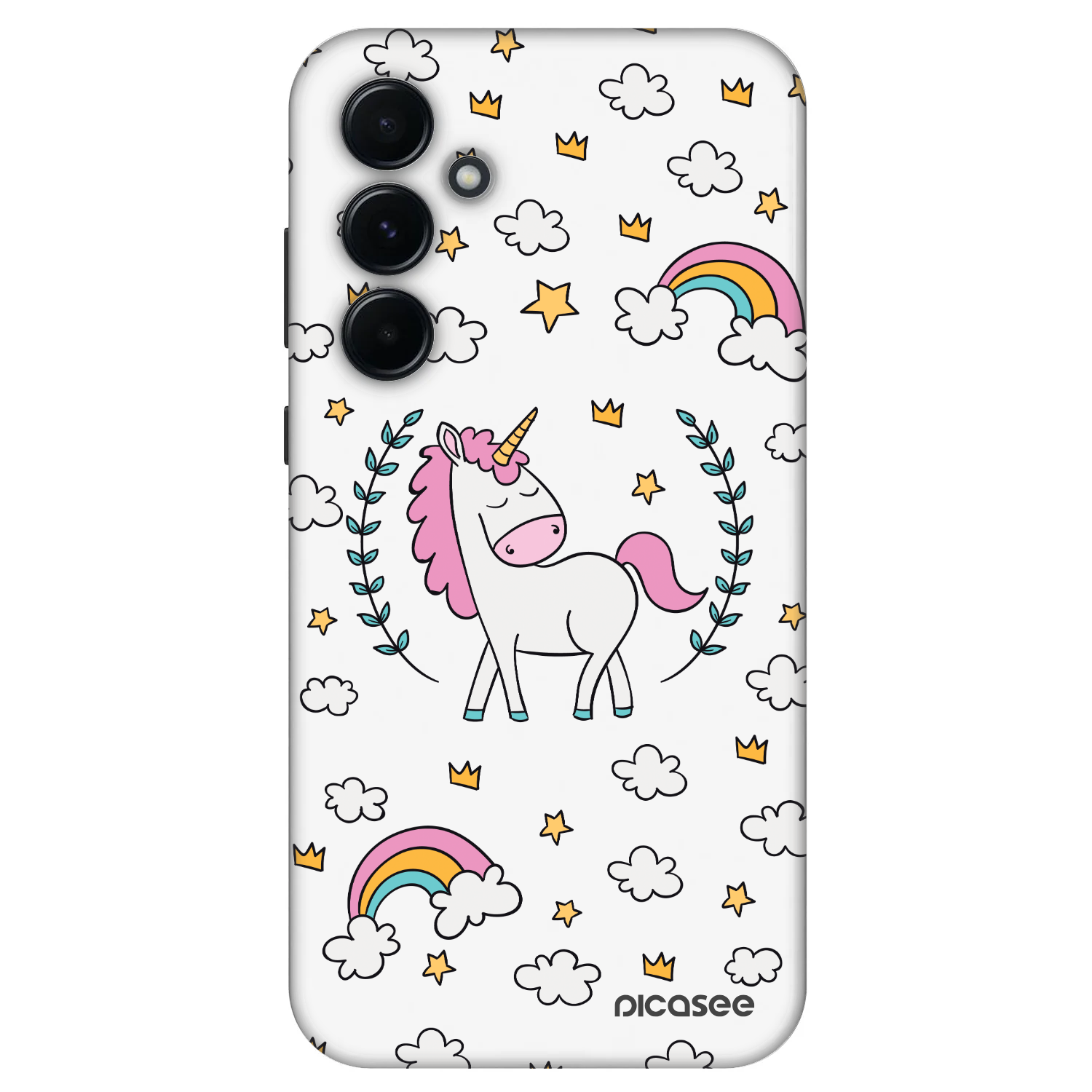 Picasee Fashion Case pentru Samsung Galaxy A55 5G A556B - Unicorn star heaven