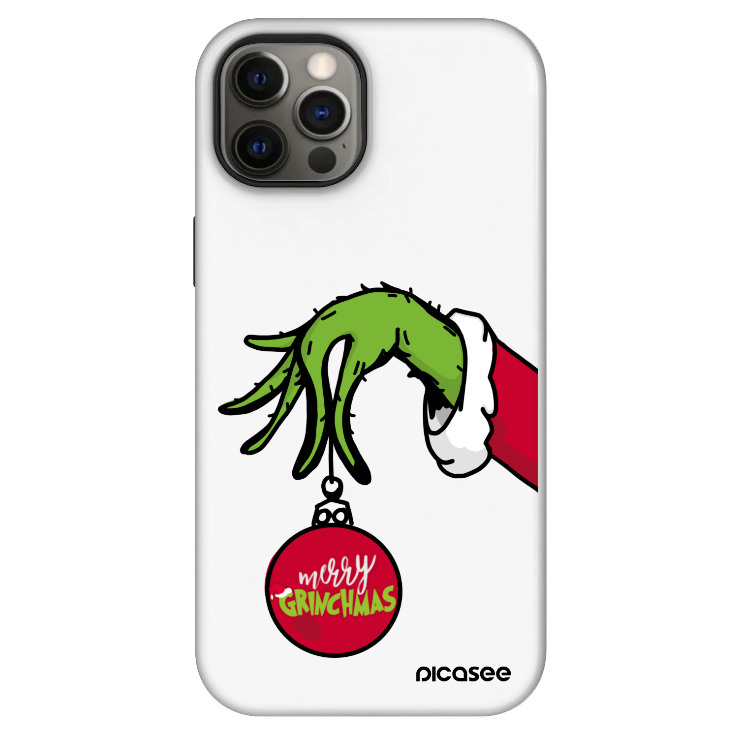 Picasee Fashion Case MagSafe pentru Apple iPhone 12 Pro - Grinch