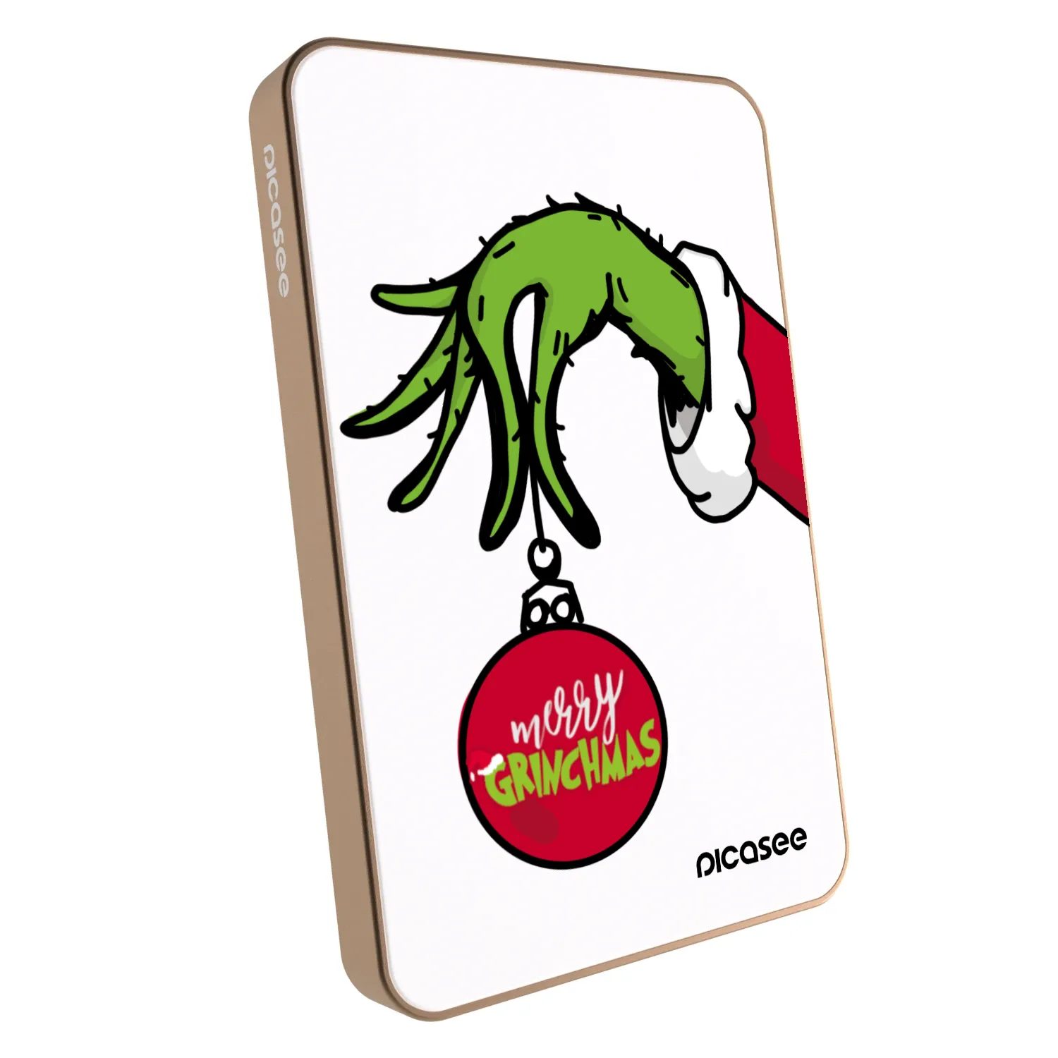 Picasee Powerbank cu MagSafe 5 000 mAh De aur - Grinch