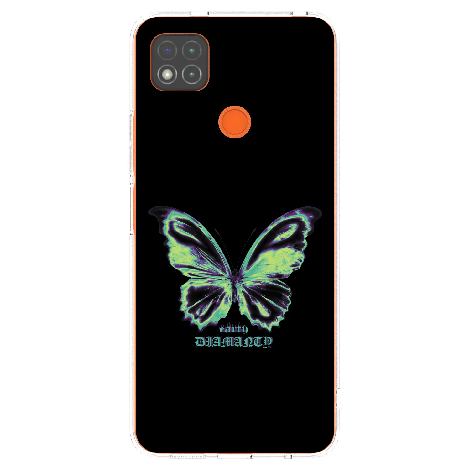 Picasee husă transparentă din silicon pentru Xiaomi Redmi 9C - Diamanty Blue