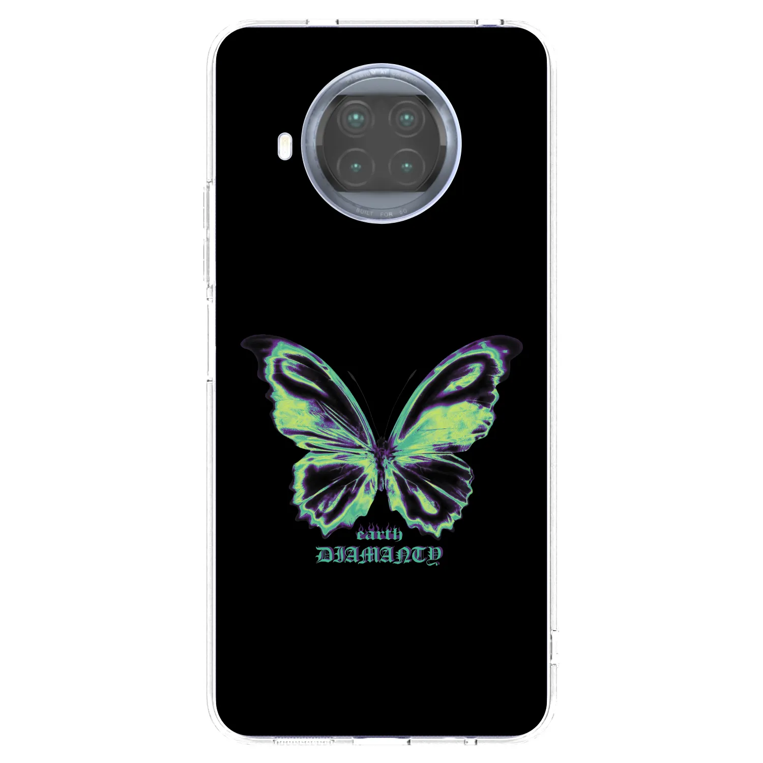 Picasee husă transparentă din silicon pentru Xiaomi Mi 10T Lite - Diamanty Blue