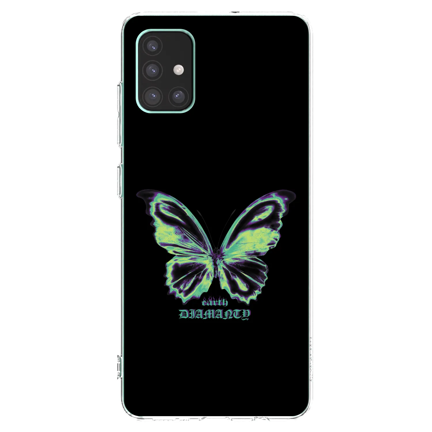 Picasee husă transparentă din silicon pentru Samsung Galaxy M51 M515F - Diamanty Blue