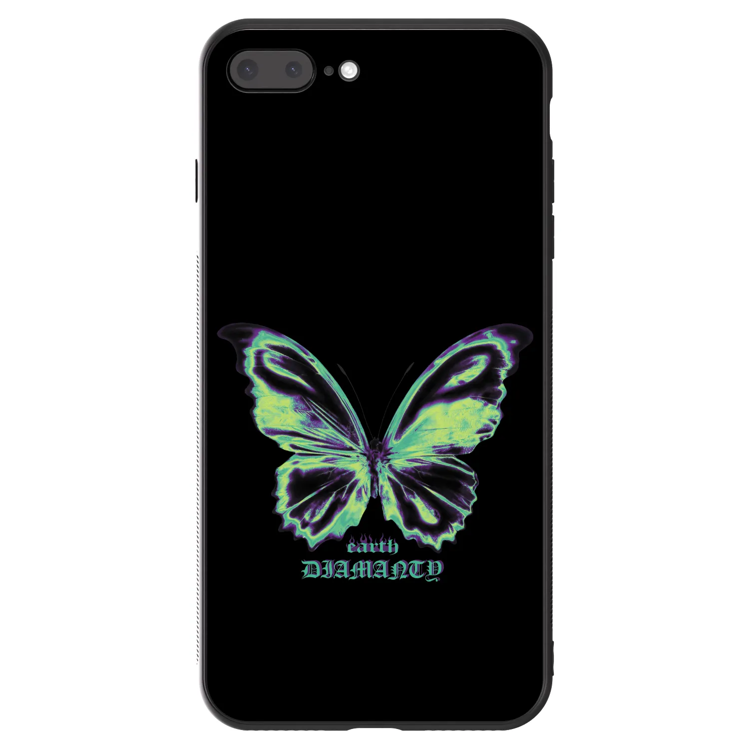 Picasee ULTIMATE CASE pentru Apple iPhone 8 Plus - Diamanty Blue