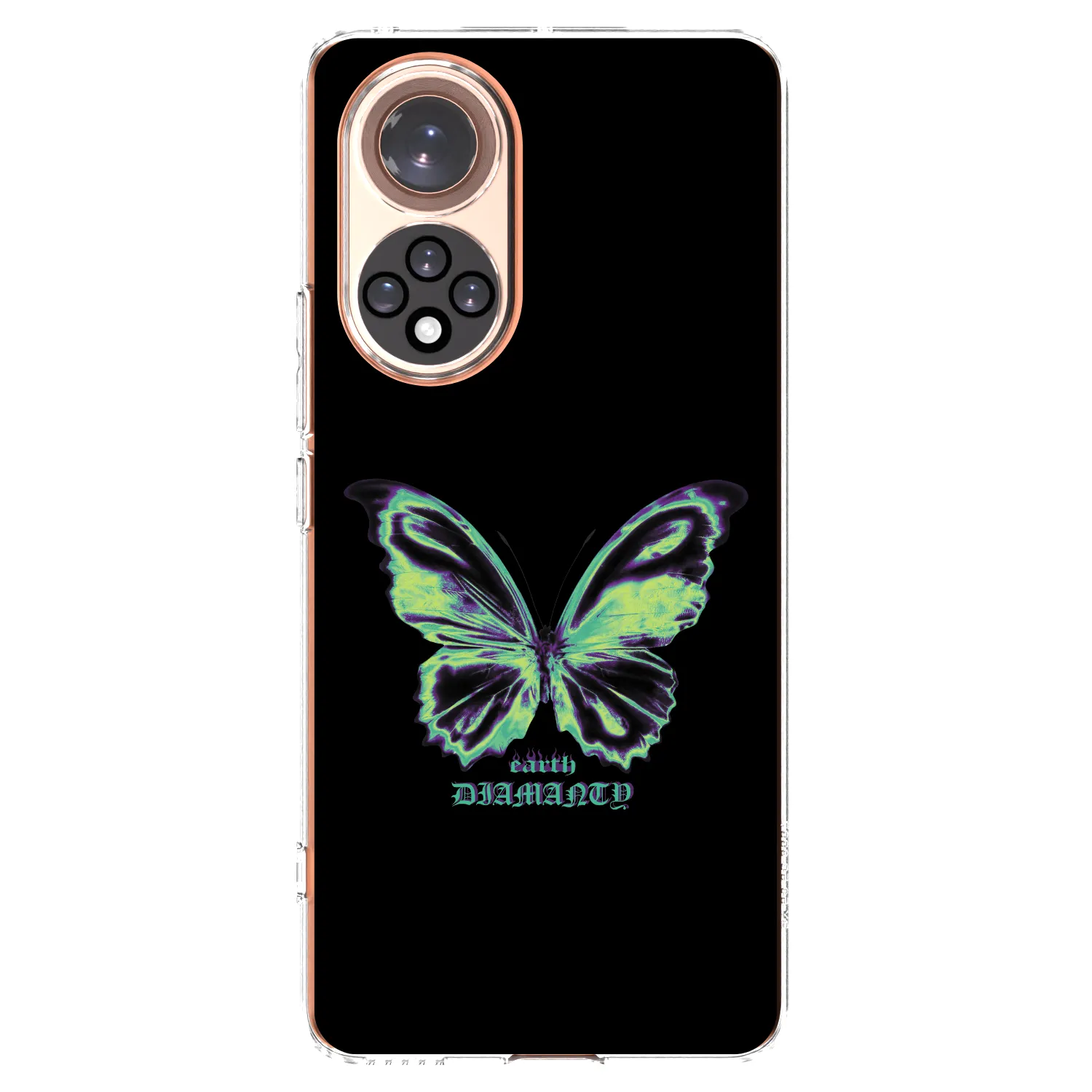 Picasee husă transparentă din silicon pentru Huawei Nova 9 - Diamanty Blue