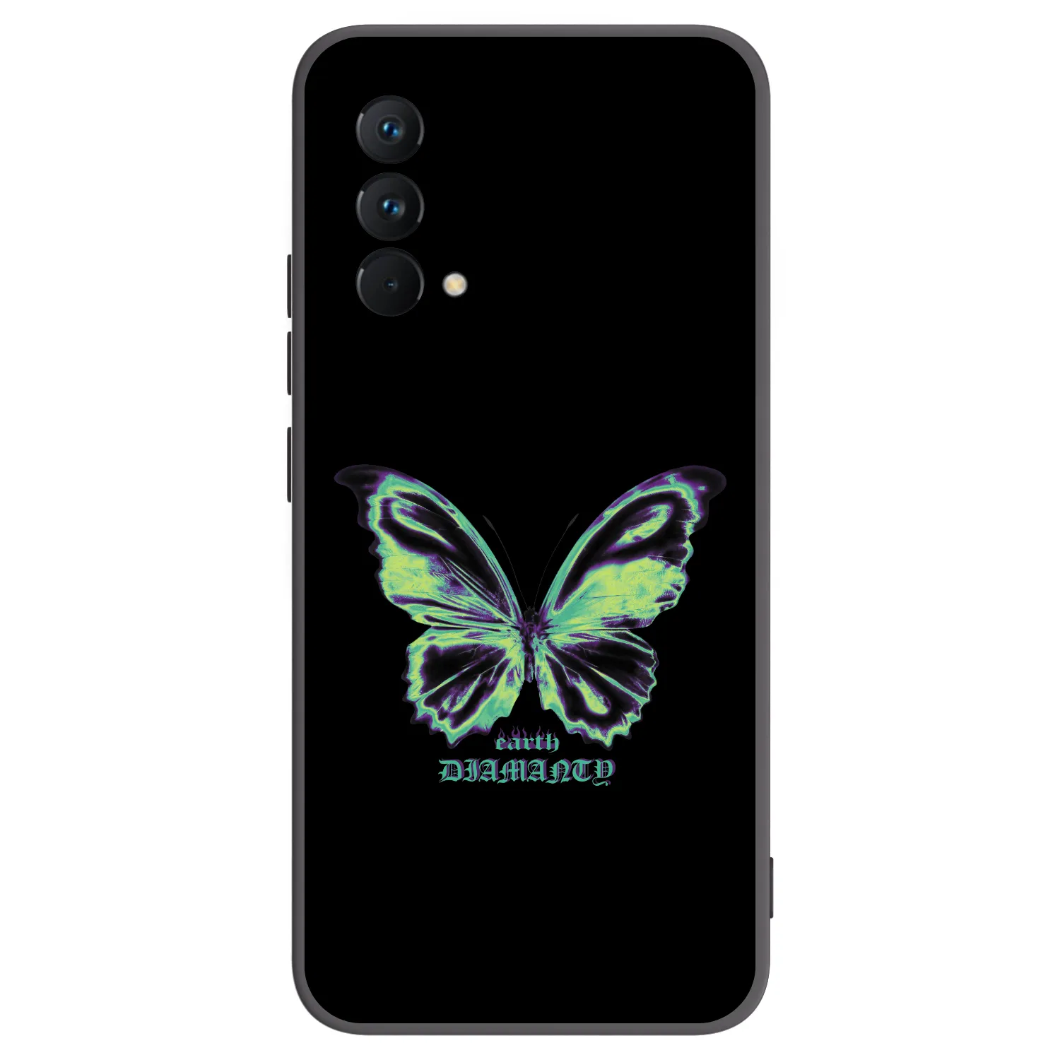 Picasee husă neagră din silicon pentru Realme GT Master Edition 5G - Diamanty Blue