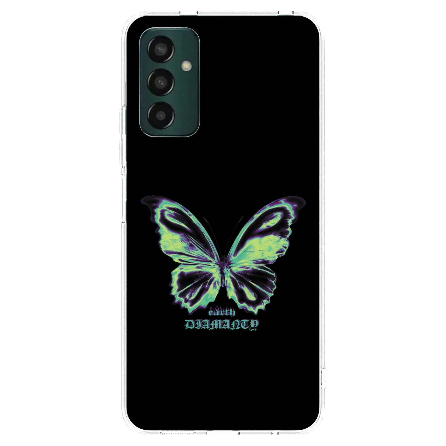 Picasee husă transparentă din silicon pentru Samsung Galaxy M13 M135F - Diamanty Blue