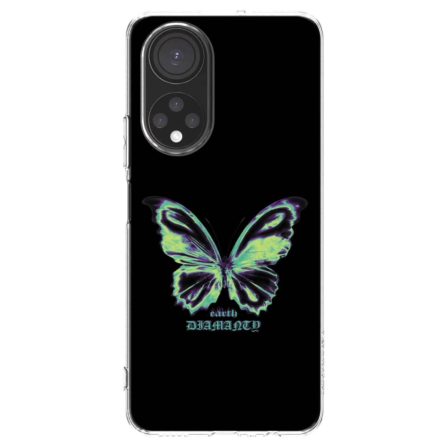 Picasee husă transparentă din silicon pentru Honor X7 - Diamanty Blue