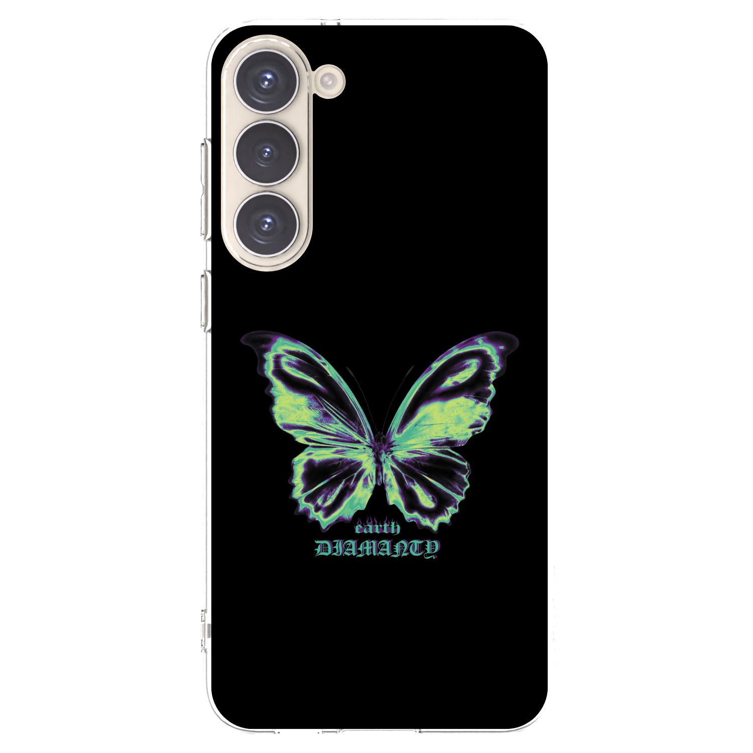 Picasee husă transparentă din silicon pentru Samsung Galaxy S23+ 5G - Diamanty Blue