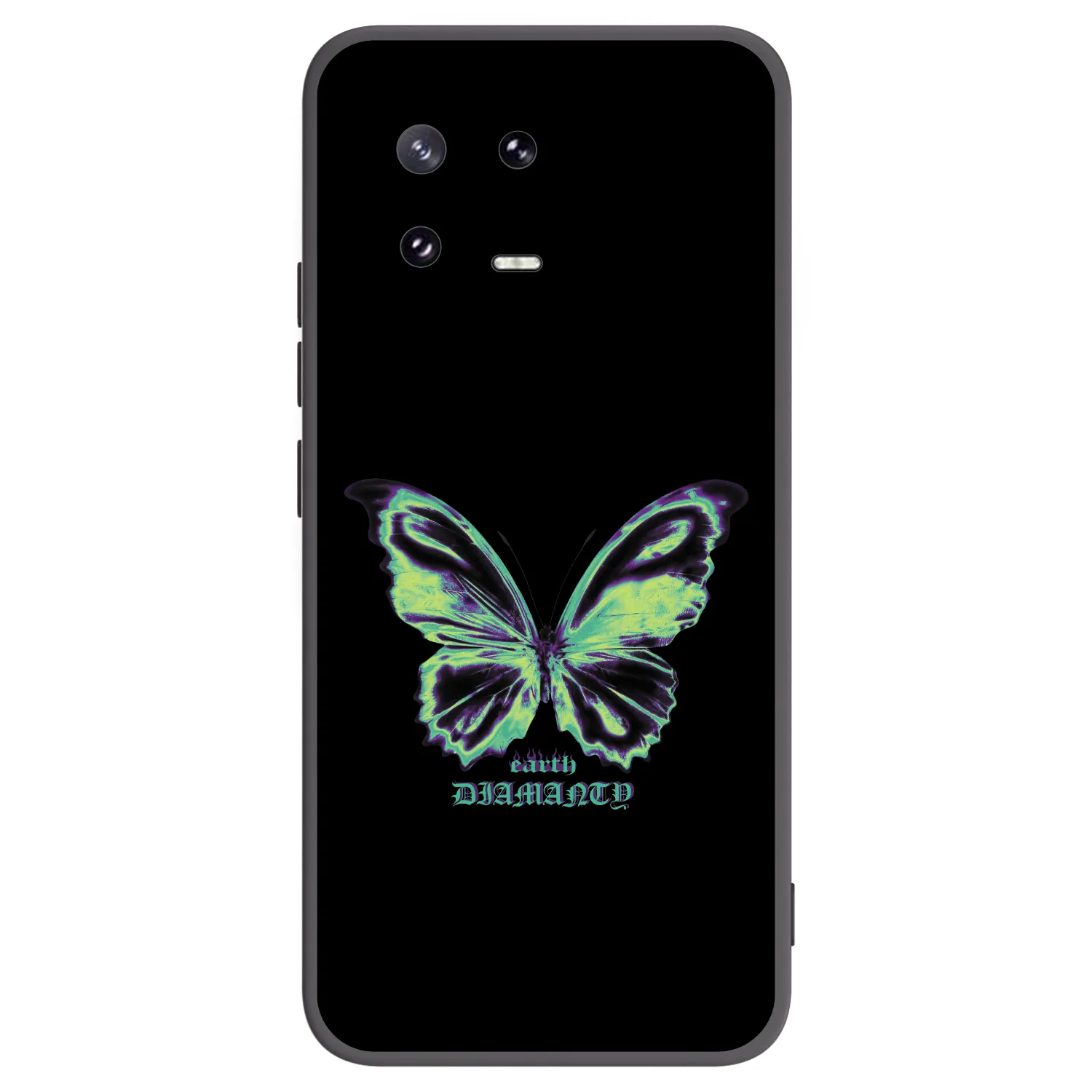 Picasee husă neagră din silicon pentru Xiaomi 13 Pro - Diamanty Blue