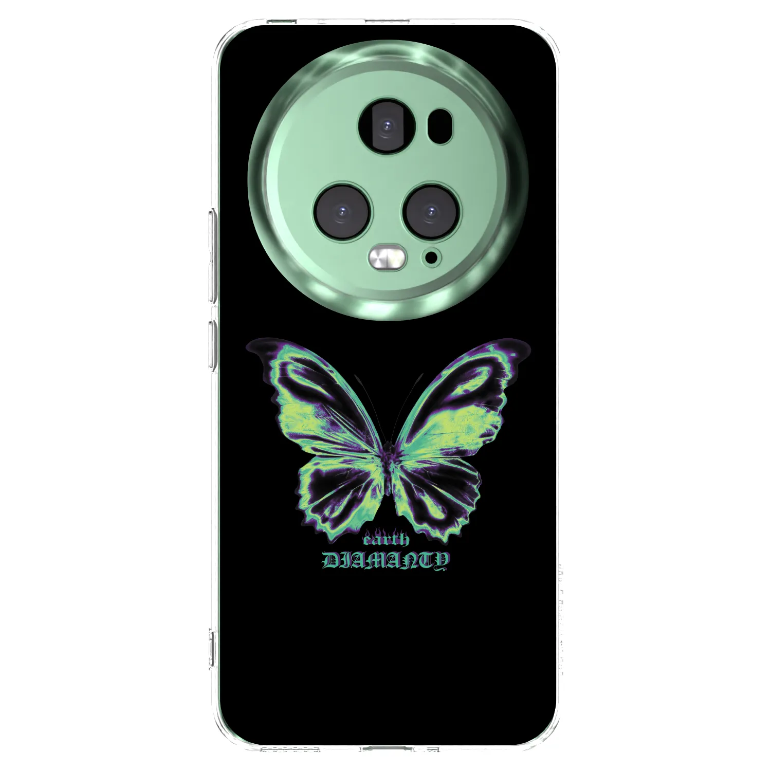 Picasee husă transparentă din silicon pentru Honor Magic5 Pro - Diamanty Blue