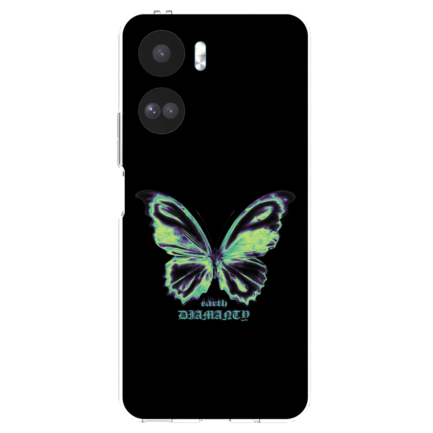 Picasee husă transparentă din silicon pentru Honor 90 Lite 5G - Diamanty Blue
