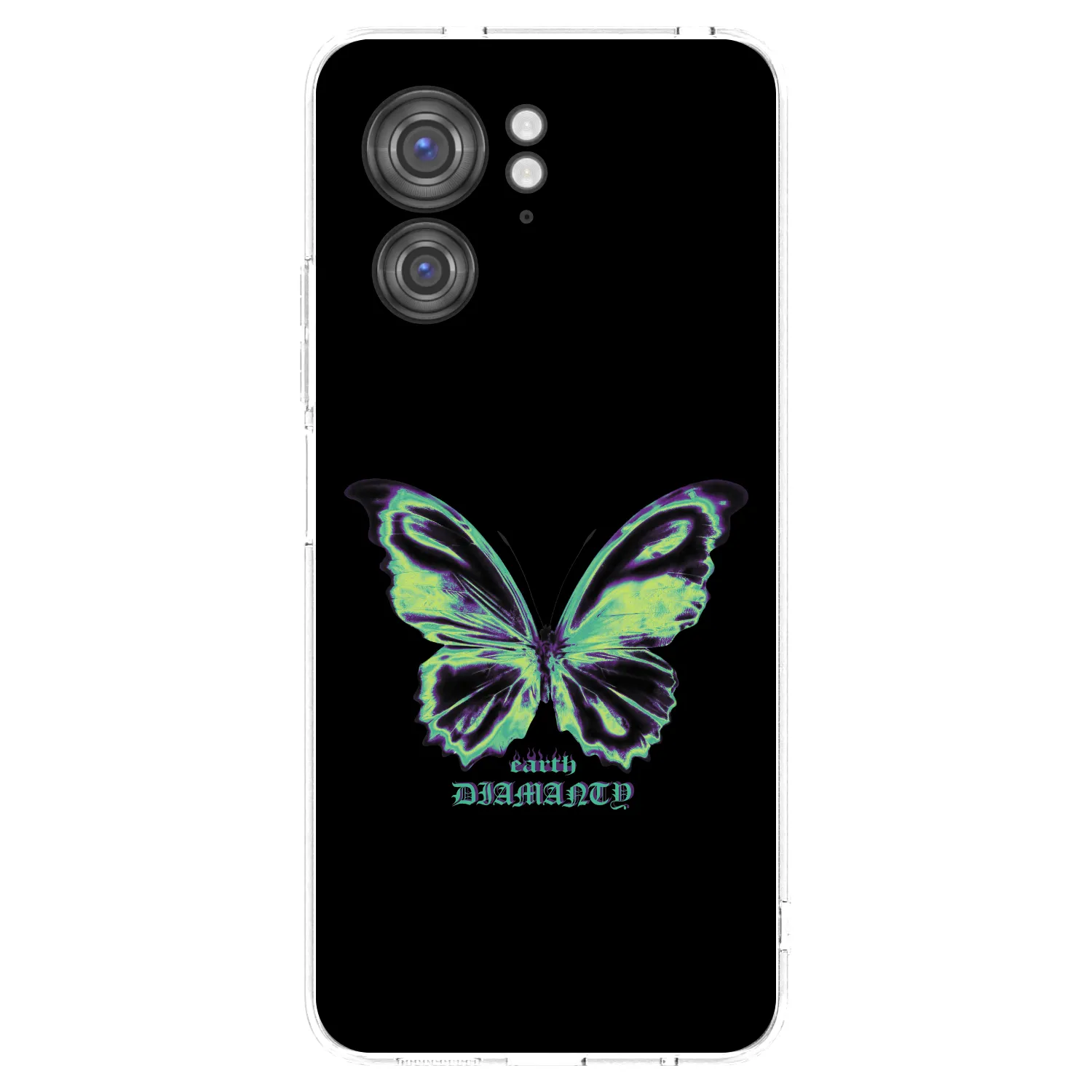 Picasee husă transparentă din silicon pentru Motorola Edge 40 - Diamanty Blue