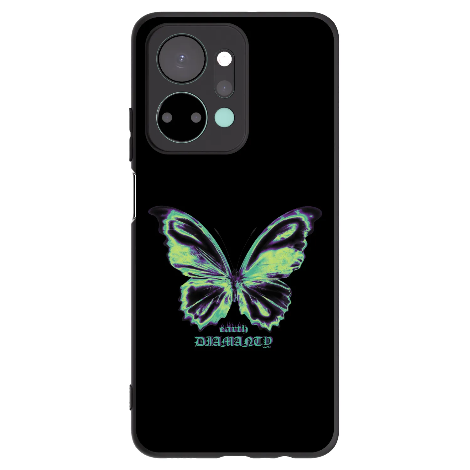 Picasee husă neagră din silicon pentru Honor X7a - Diamanty Blue