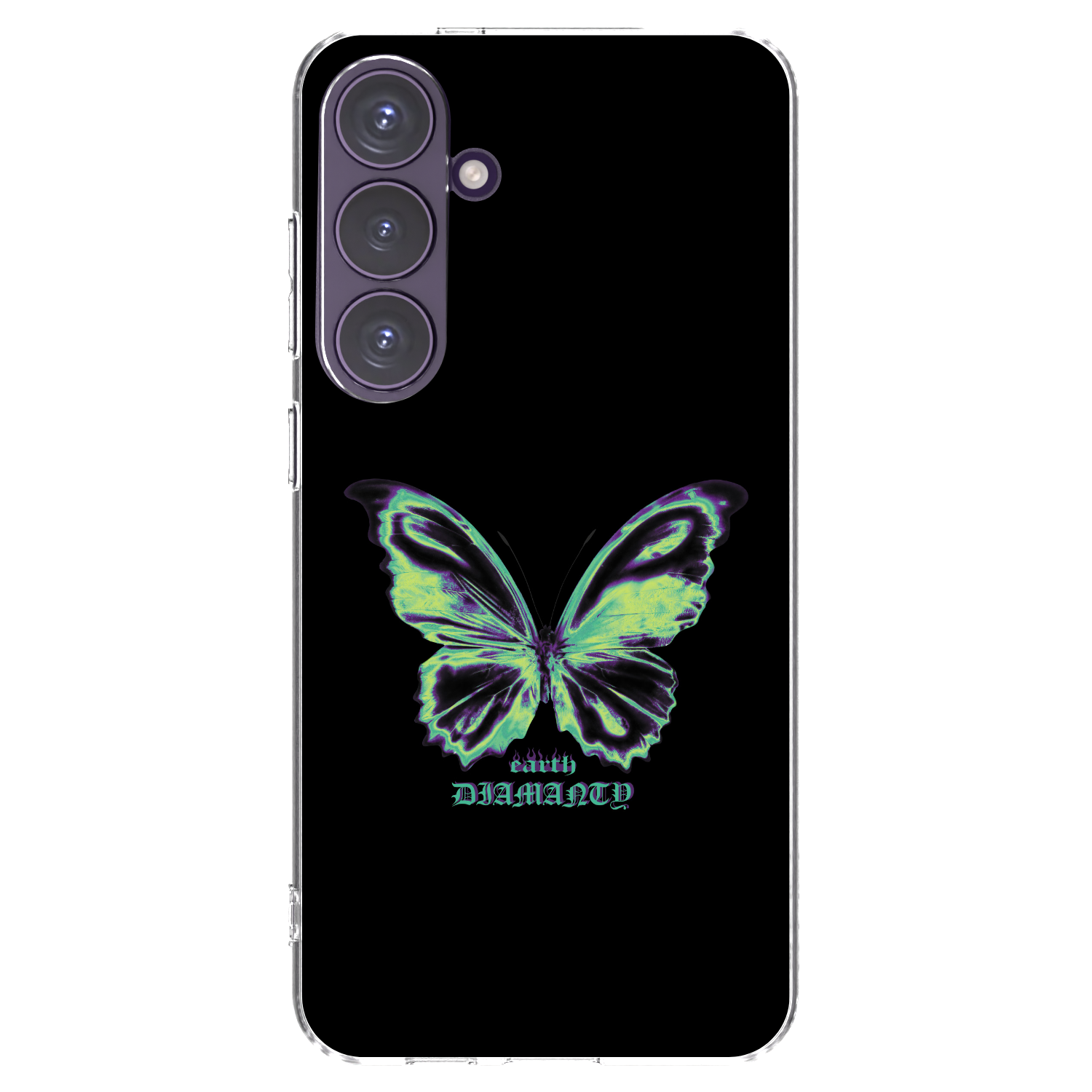 Picasee husă transparentă din silicon pentru Samsung Galaxy S24+ S926B 5G - Diamanty Blue