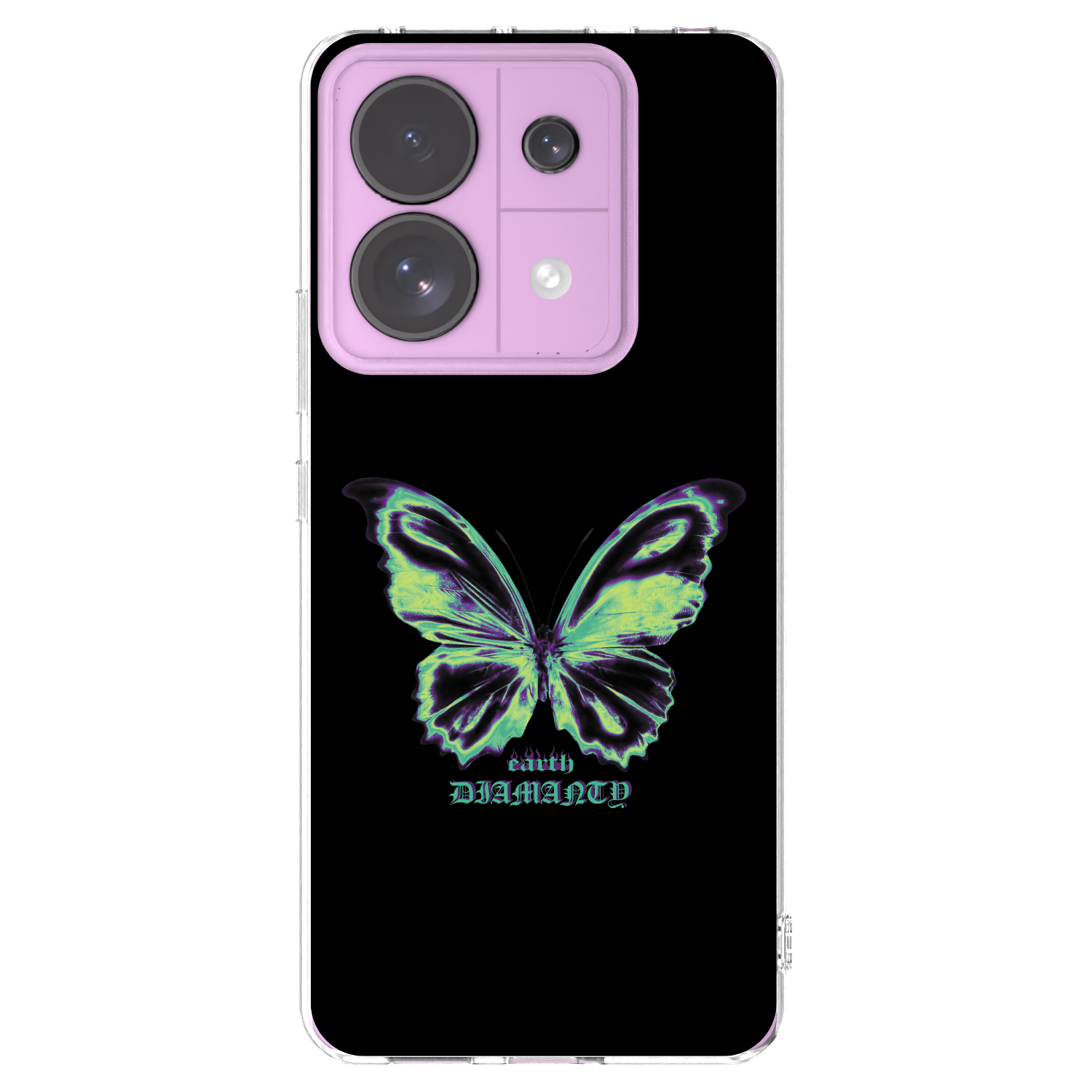 Picasee husă transparentă din silicon pentru Xiaomi Redmi Note 13 Pro 5G - Diamanty Blue