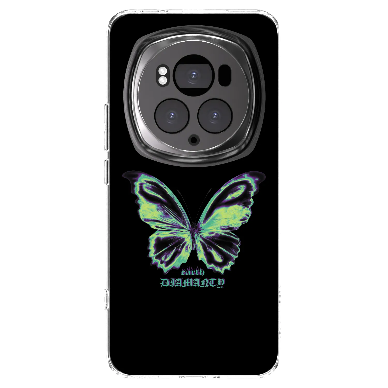 Picasee husă transparentă din silicon pentru Honor Magic6 Pro - Diamanty Blue