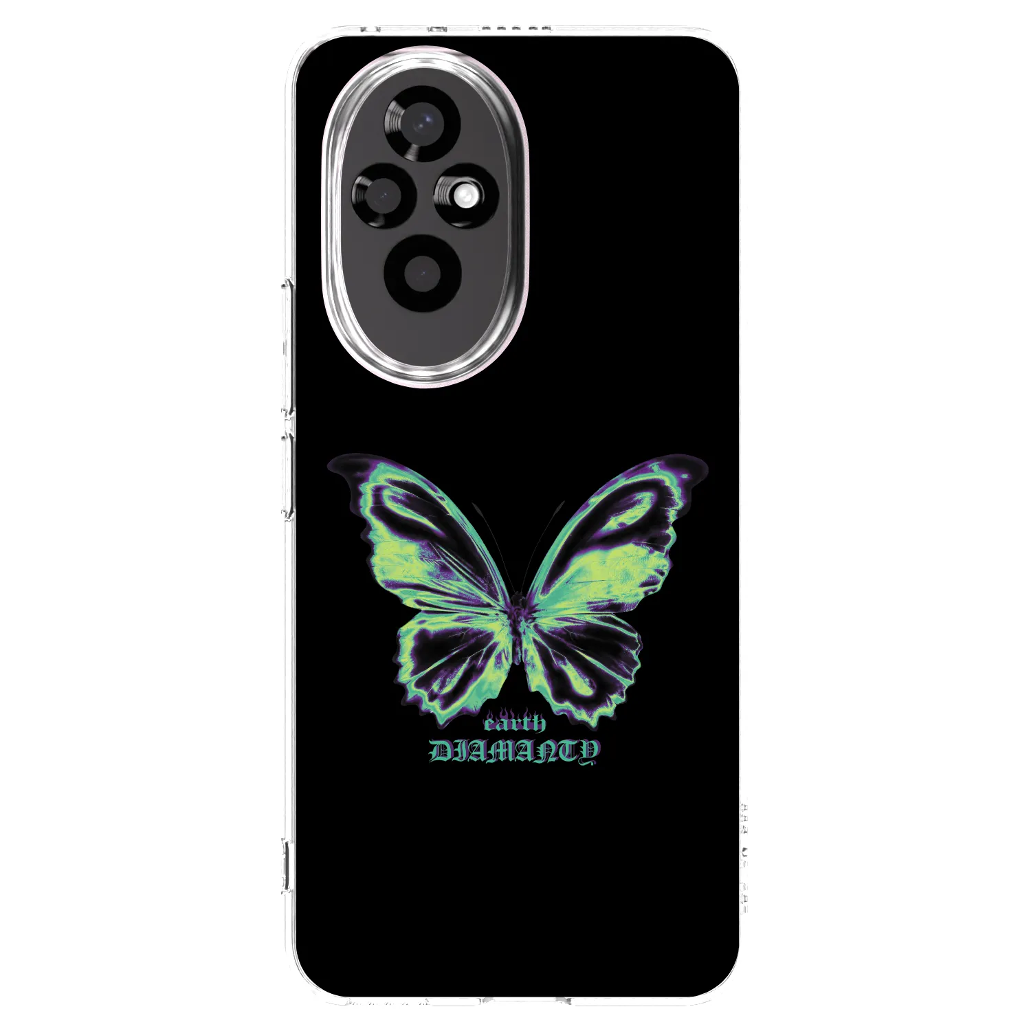 Picasee husă transparentă din silicon pentru Honor 200 Pro 5G - Diamanty Blue