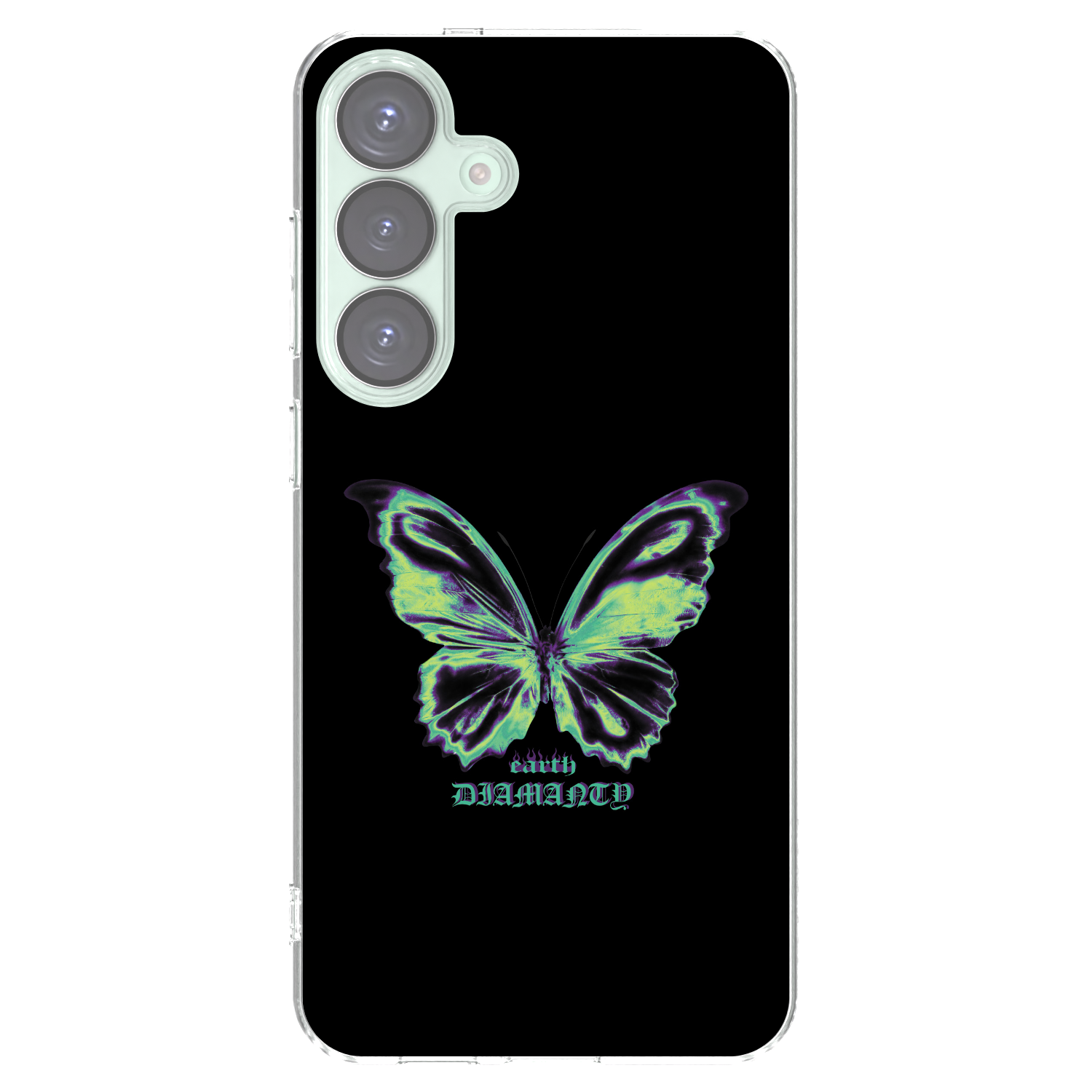 Picasee husă transparentă din silicon pentru Samsung Galaxy S25+ 5G - Diamanty Blue