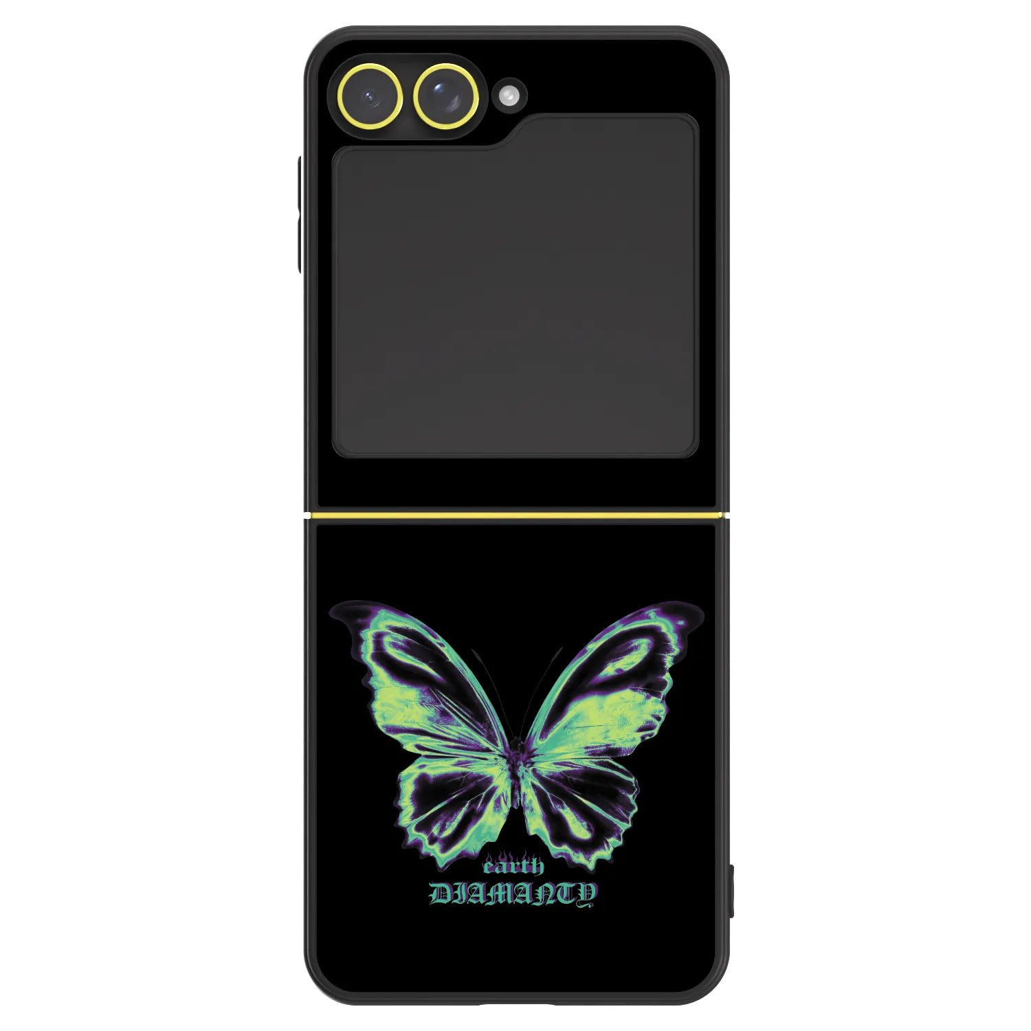 Picasee ULTIMATE CASE pentru Samsung Galaxy Z Flip6 5G - Diamanty Blue