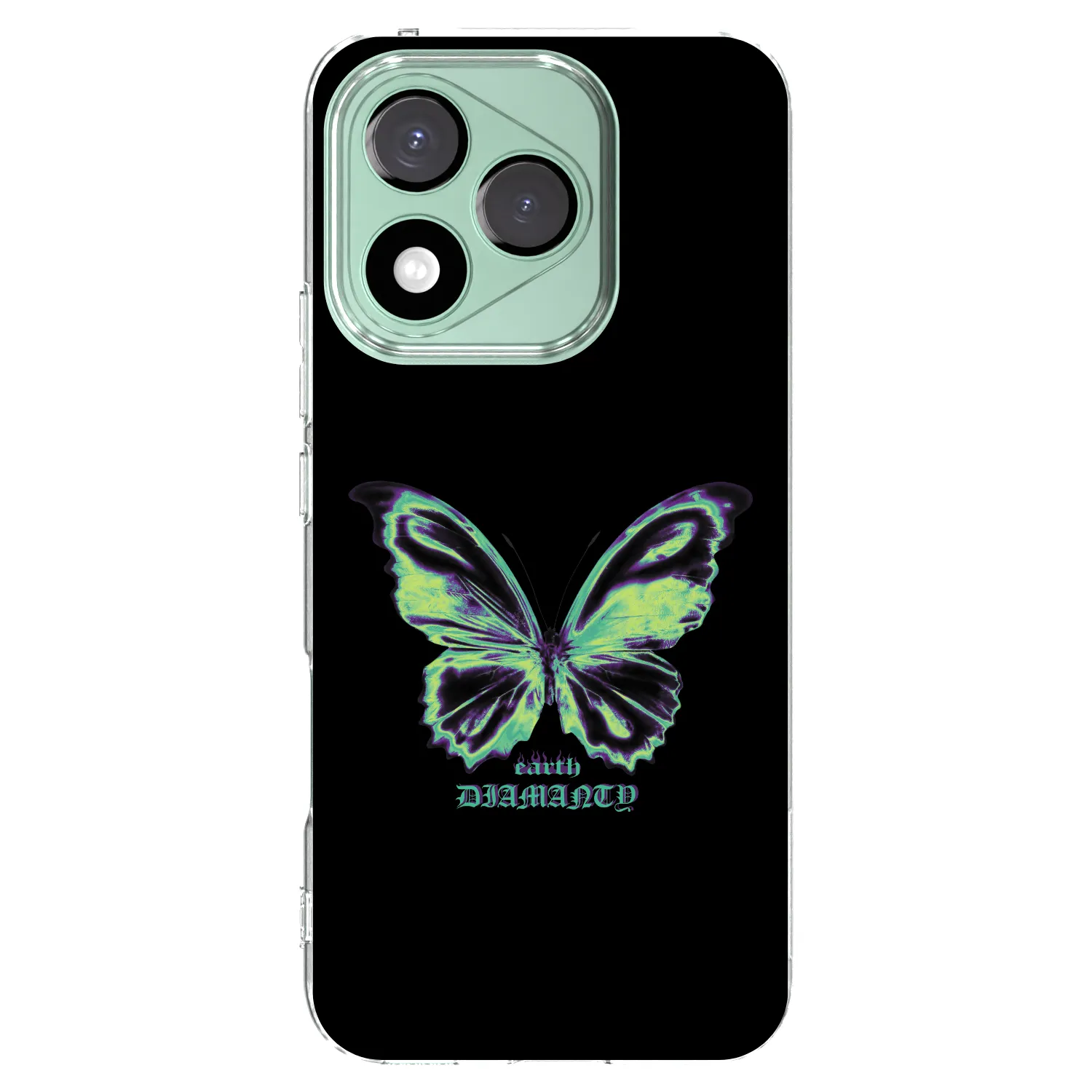 Picasee husă transparentă din silicon pentru Honor 400 Lite 5G - Diamanty Blue
